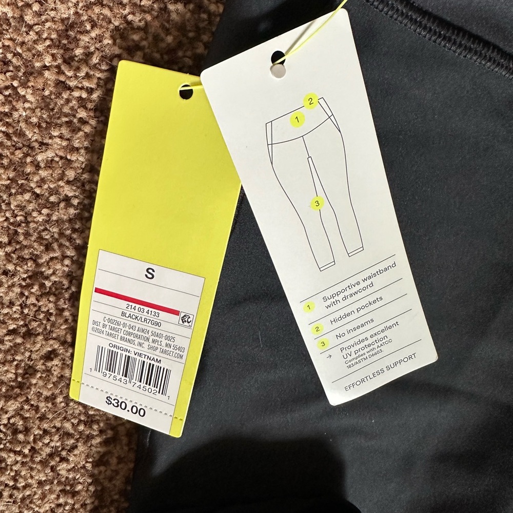 all in motion Olive Green + Black Leggings Bundle - Picture 14 of 16